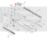 Precor Treadmill Flat Washer 5/16" WABCN031-006-hydrafitnessparts