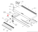 Precor Treadmill Mount Bracket PPP000000044071104-hydrafitnessparts