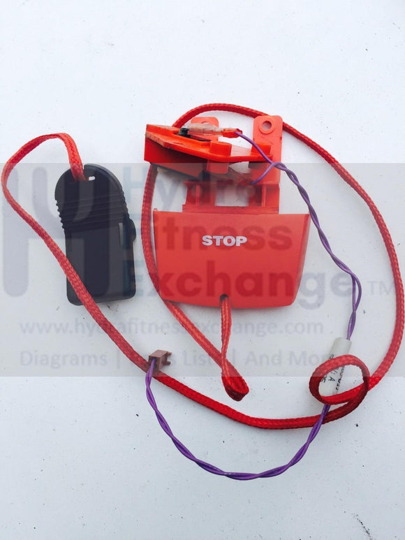 Precor Treadmill Stop Button & Kill Safety Switch Key 954 956 C954 c966 c952i-hydrafitnessparts