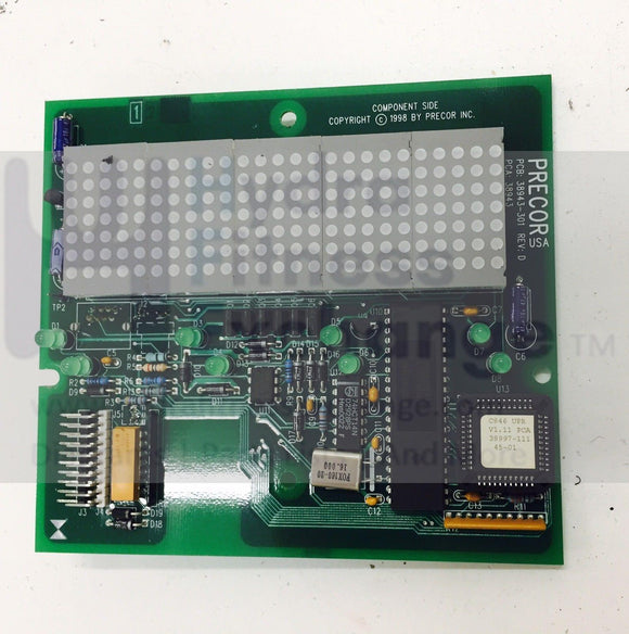 Precor Upright Recumbent Bike Console Panel Electronic Board c846 846 Upper PCA 42844-103-hydrafitnessparts