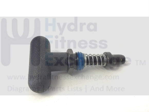 Precor Zuma - Grey (00ey) Home Gym Seat Adjust Knob-hydrafitnessparts