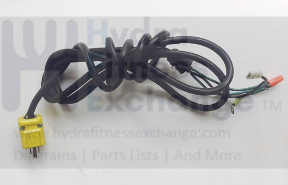 Precor c966 C966i c962 962 966 Commercial Treadmill Power Cord Hardwired PPP0000AT160006101-hydrafitnessparts