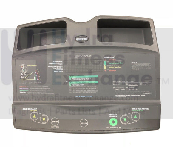 Precor efx 532 EFX532 Elliptical Crosstrainer Display Console Touch Pad + Board 38672-104-hydrafitnessparts