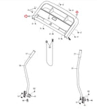 Pro Form Crosswalk 405 E 425 Treadmill Display Console Assembly 248100 & 241207-hydrafitnessparts