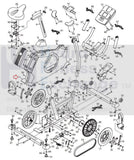 ProForm 200 CSX - PFEX022100 PFEX022101 Stationary Bike Left Shield 299779-hydrafitnessparts