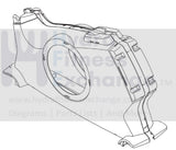 ProForm 200 CSX - PFEX022100 PFEX022101 Stationary Bike Left Shield 299779-hydrafitnessparts