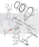 ProForm 590E 890 E Elliptical Left Pedal Insert 238847 289678 287119 289665-hydrafitnessparts