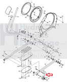 ProForm 590E - PFEL058091 Elliptical Roller Wheel 301565-hydrafitnessparts