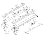 ProForm 610 TR 785 XT XP 615 Treadmill Left Foot Rail 254299 & 251456-hydrafitnessparts