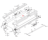 ProForm 610 TR 785 XT XP 615 Treadmill Right Foot Rail 254300 & 251459-hydrafitnessparts