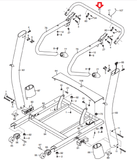 ProForm 990 CS 1500 RT Power 690 990 995 Treadmill Display Console Frame 292820-hydrafitnessparts