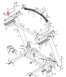 ProForm Carbon T10 T7 8.0 TL Treadmill Left Hand Rail 415288-hydrafitnessparts