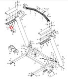 ProForm Carbon TL T10 T7 8.0 Treadmill Left Bottom Hand Rail Cover 415511-hydrafitnessparts