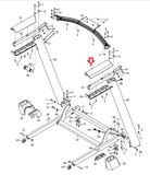 ProForm Carbon TL T10 T7 Trainer 8.0 Treadmill Right Hand Rail Cover 415508-hydrafitnessparts