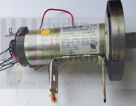 ProForm Lifestyler Weslo Treadmill DC Drive Motor Icon Health & Fitness 2.5 Hp 137357 Alt MPN 130730-hydrafitnessparts