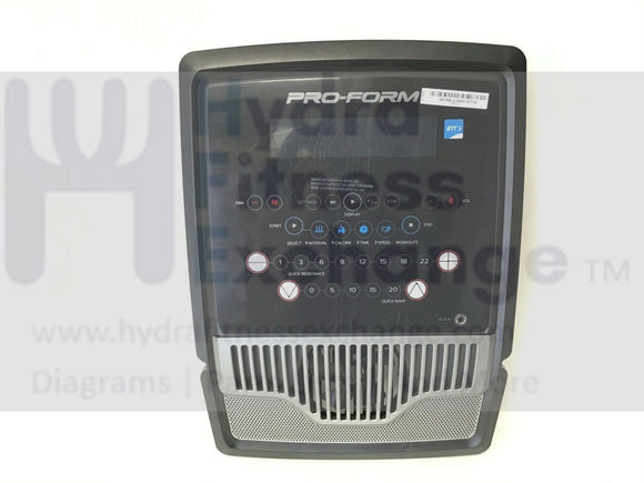 ProForm PFEL017170 PFEL017171 Elliptical Display Console Assembly 392181-hydrafitnessparts