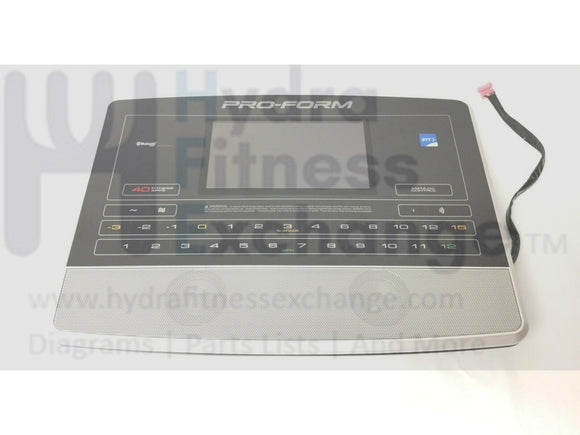 ProForm PRO 9000 - PFTL171163 Treadmill Display Console Assembly 401423-hydrafitnessparts
