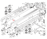 ProForm Power 1295I Treadmill Right Foot Rail 388677 & 388306-hydrafitnessparts