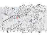 ProForm Reebok Treadmill Front Drive Roller with Pulley 187672-hydrafitnessparts