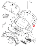 ProForm Treadmill Right Tray Accessory 349687-hydrafitnessparts