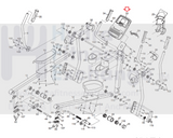 Proform 10.0 ZE ZE5 Elliptical Display Console Assembly MFR-ELPF55909 287004-hydrafitnessparts