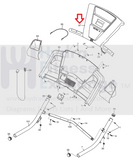 Proform 10.0 ZT - PFTL595090 Treadmill Display Console Panel 289703-hydrafitnessparts