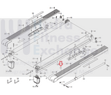 Proform 10.0 ZT - PFTL595090 Treadmill Right Foot Rail 81426 289701 or 261021-hydrafitnessparts