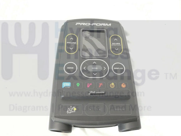 Proform 1350 Indoor Cycle Display Console Assembly EBPF01311 316975 316659-hydrafitnessparts