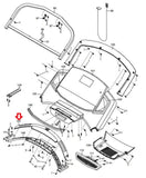 Proform 1495 995c Treadmill Heart Rate Pulse Bar MFR-ETPF14613 354578-hydrafitnessparts
