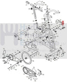 Proform 290 SPX - PFEX029090 Indoor Cycle Left Pedal with Straps-hydrafitnessparts