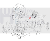 Proform 2.0 ES XP 210 U Upright Bike Display Console Assembly 319154-hydrafitnessparts