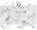 Proform 315 ZLE 7.0 RE Elliptical Display Console Assembly MFR-ELPF03712 334929-hydrafitnessparts