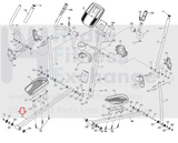 Proform 315 ZLE 7.0 RE Elliptical Left Pedal Arm 334937-hydrafitnessparts