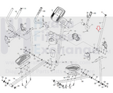 Proform 315 ZLE 7.0 RE Elliptical Right Upper Body Arm 334936-hydrafitnessparts