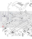 Proform 350 370e Crosswalk 400e 420X X 800 Treadmill Rear Roller Guard 226113-hydrafitnessparts
