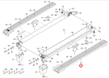 Proform 410 Trainer Crosswalk 405 E 415 Treadmill Right Foot Rail 258896-hydrafitnessparts