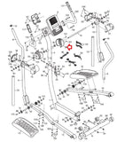 Proform 420 ZLE 490 LE500 LE Smart Strider Elliptical Right Upright Cover 290387-hydrafitnessparts