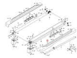 Proform 425CT PFTL496120496121496122 Treadmill Right Foot Rail MFR-300444 330848-hydrafitnessparts