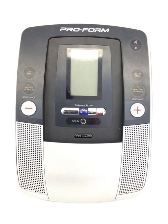 Proform 440 R 4.0 ES Upright Bike Display Console Penal MFR-EBS299211 318152-hydrafitnessparts