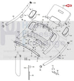 Proform 480 E PFTL495080 Treadmill Display Console Panel 000-0918 etpf49508-hydrafitnessparts