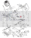 Proform 480LE Space Saver 895 ZLE Elliptical Right Foot Pad Pedal 28544 272889-hydrafitnessparts