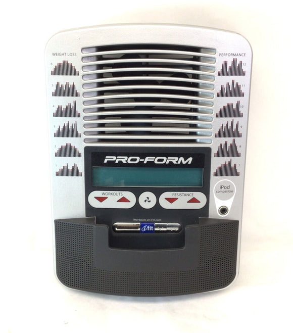 Proform 500 LE PFEL049100 PFEL049101 Elliptical Display Console Assembly 309330-hydrafitnessparts