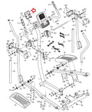 Proform 500 LE PFEL049100 PFEL049101 Elliptical Upright Cap 309271-hydrafitnessparts
