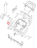 Proform 505 CST Treadmill Display Console Base Cover MFR-283676 or 301059-hydrafitnessparts