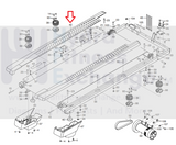 Proform 505 CST Treadmill Left Foot Rail 389280-hydrafitnessparts