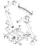 Proform 515 TX - PFTL590110 PFTL595100 PETL997110 Treadmill Left Handrail 302724-hydrafitnessparts