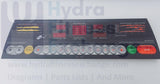 Proform 520i H2 Crosswalk Advanced 525i Treadmill Control Panel Console Display-hydrafitnessparts