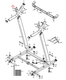 Proform 540 PFTL51104 400 ZLT 6.0 ZT Treadmill Bolt 215540-hydrafitnessparts