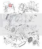 Proform 5.0 ES XP210 U 225 ZLX 2.0 ES 345 ZLX Upright Bike Bottom Seat 374733-hydrafitnessparts