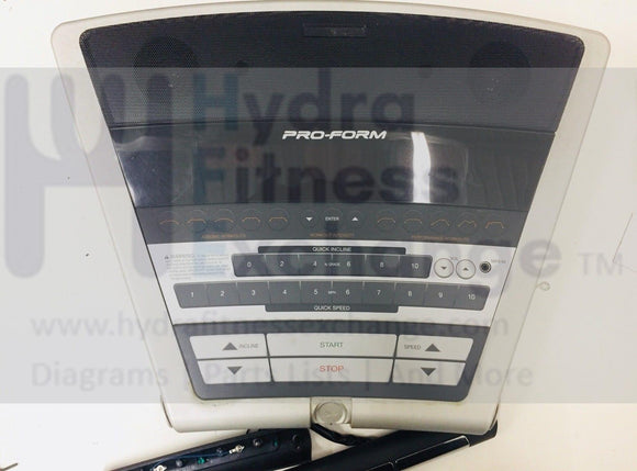 Proform 675 E 680 Trainer ETPF59508 Treadmill Display Console 264198-hydrafitnessparts